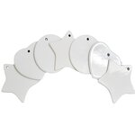 Christmas Ornament Factory - Custom Heart Shape Ceramic Ornament