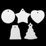 Christmas Ornament Factory - Custom Heart Shape Ceramic Ornament