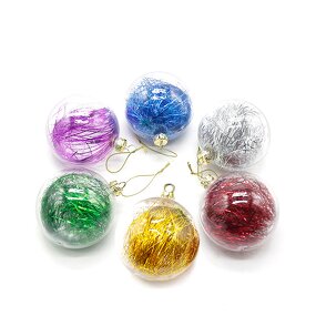 Christmas Ornament Manufacturer - Hot Sale Sublimation Plastic Balls