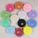 Plastic Lids Factory - Rhinestone Diamond Glitter Plastic Lid