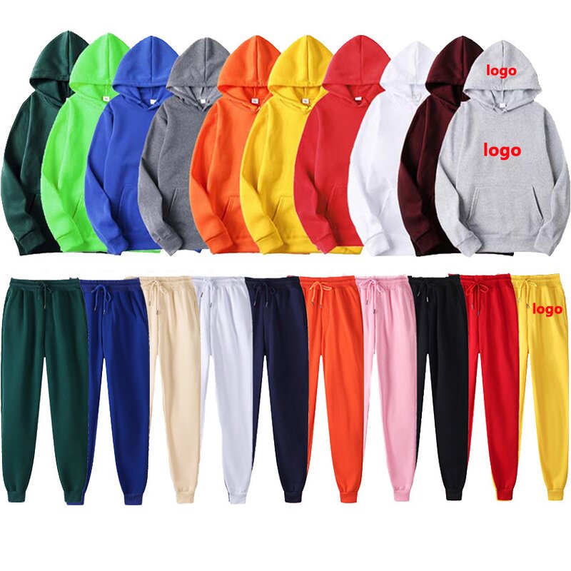 Hoodie Set Factory - Unisex Oversized Jogger Set Supplier