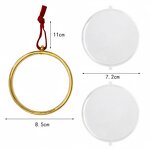 Christmas Ornament Manufacturer - Sublimation Plastic Spinning Ornament