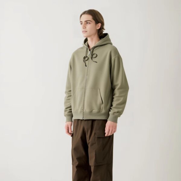 Hoodie Factory - American Vintage Fleece Sportswear Hoodie