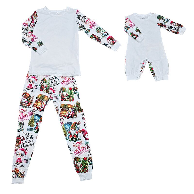 Pajamas Set Factory - DIY Sublimation Christmas PJs Set