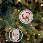 Christmas Ornament Manufacturer - Sublimation Plastic Spinning Ornament