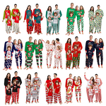 Pajamas Set Factory - Gingerbread Man Knitted Family Set