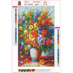 Diamond Painting Kits Factory - 20x30cm Flower Painting DIY 5D Kits