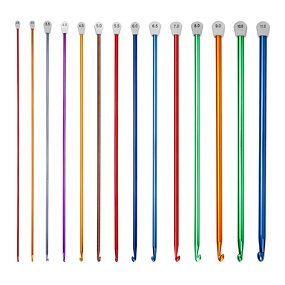 Crochet Hook Factory - SKC Single Colorful Handle Knitting Needle Tool