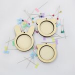 Embroidery Hoop Factory - Mini Wooden Cross Stitch Hoop for Frame