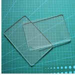 PP Board Factory - 15CM Transparent Acrylic Soft Clay Mud Board