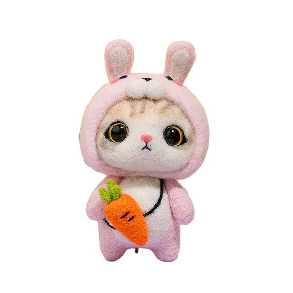Needle Felting Kit Factory - Factory Direct Sales Rabbit Wool Felt Kit
