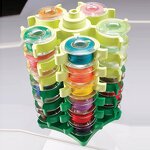 Bobbin Set Factory - Plastic Rotating Removable Bobbin Collection Clip