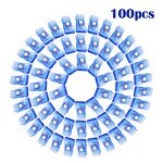 Sewing Clips Factory - Wholesale 100pcs Colorful Plastic Fabric Clips