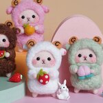 Needle Felting Kit Factory - Hot Sale Cute White Sheep Felting Material