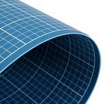 Cutting Mat Factory - 80x120cm Non Slip Self Healing Blue PVC Mat