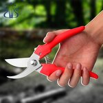 Garden Scissors Factory - Anti-Slip Grip Spring Pruning Stainless Steel