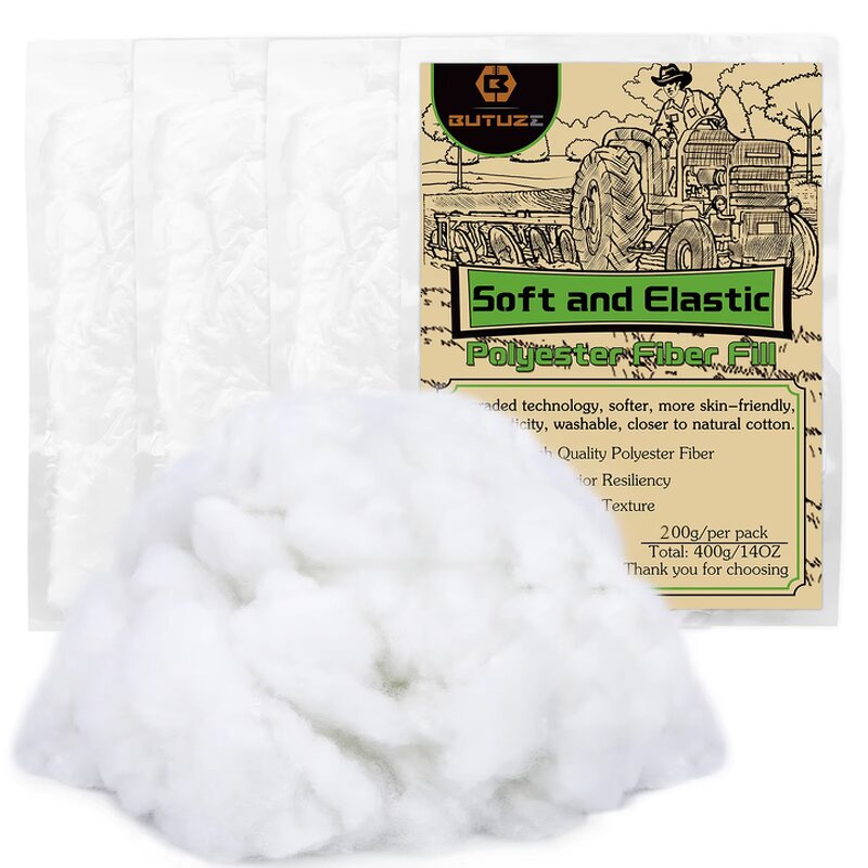 Polyester Fiber Fill Factory - High Quality DIY Dolls Recyclable Polyfill