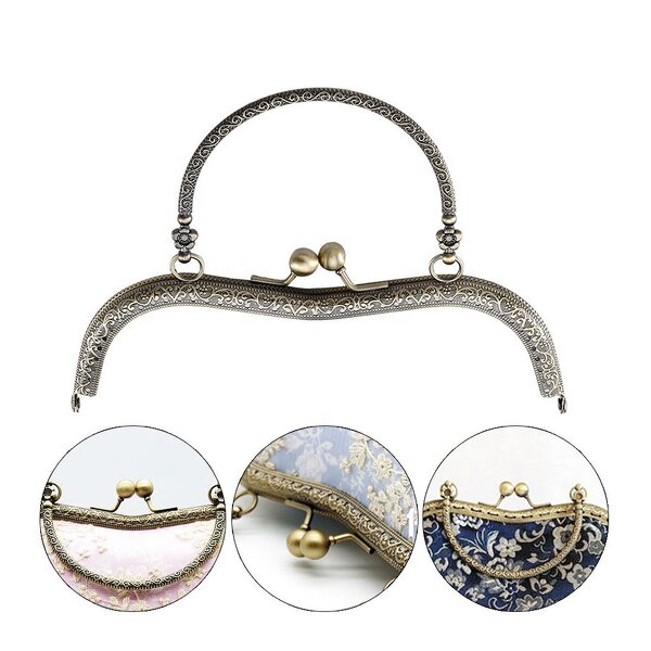 Purse Frame Factory - Wholesale Kiss Clasp Lock Purse Clasp Frame