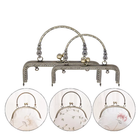 Purse Frame Factory - 18cm/20cm Hot Sale Kiss Clasp Lock Metal Frame