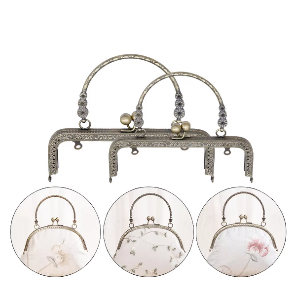 Purse Frame Factory - 18cm/20cm Hot Sale Kiss Clasp Lock Metal Frame