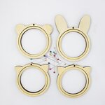 Embroidery Hoop Factory - Mini Wooden Cross Stitch Hoop for Frame