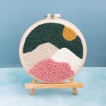 Embroidery Kit Factory - DIY Punch Needle Cross Stitch Handwork Set