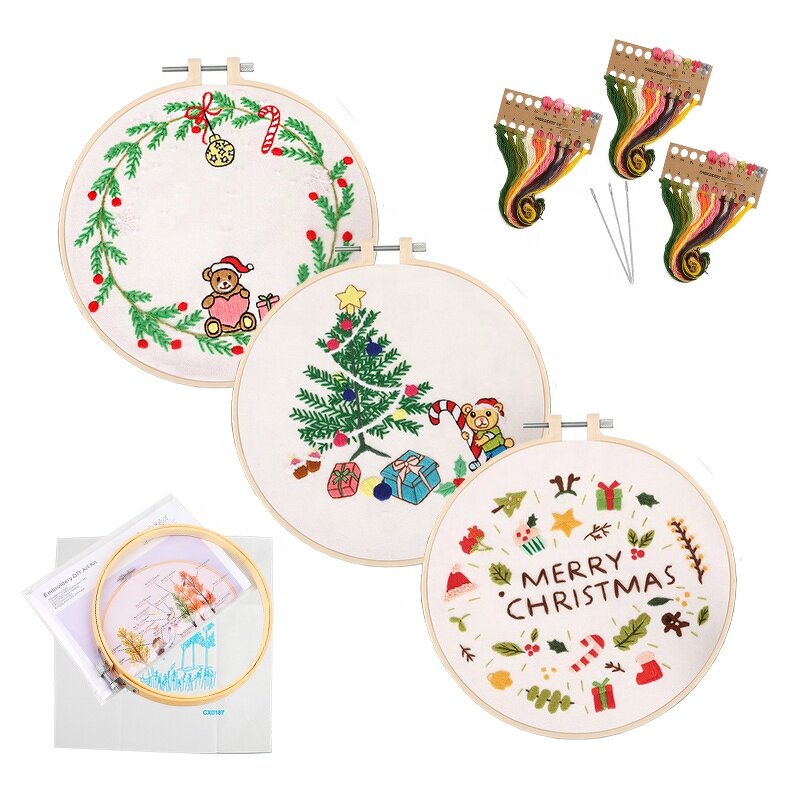 Embroidery Kit Factory - Christmas Series Handmade Set for Beginners