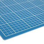 Cutting Mat Factory - 80x120cm Non Slip Self Healing Blue PVC Mat