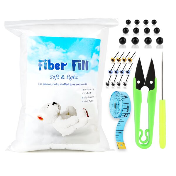 Polyfill Stuffing Factory - White Premium High Resilience Fill Fiber