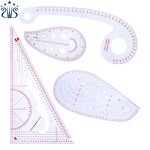 Sewing Ruler Set Factory - Multifunctional Curve Clothing Design Ruler Set