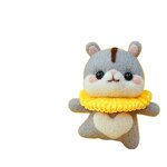 Needle Felting Kit Factory - Cute Hamster DIY Felt Animal Starter Kit