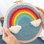 Embroidery Kit Factory - 2020 Hot Selling DIY Embroidery Hoops Threads