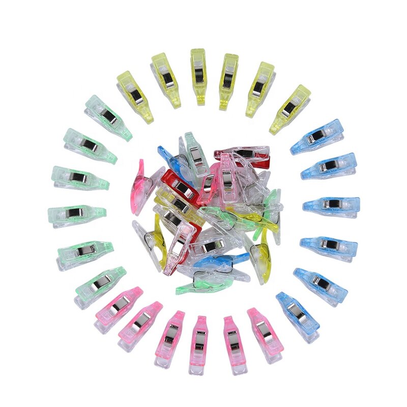 Sewing Clips Factory - Hot Selling Colorful Plastic Clips for Patchwork