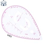 Sewing Ruler Set Factory - 6pcs French Armhole Curve Clear Drawing Ruler