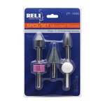 Mounted Stone Set Factory - 10Pcs Abrasives Grinding Cone Head Tools