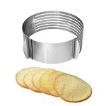 Cake Mold Factory - Large Stainless Steel Layered Mousse Ring Bakery