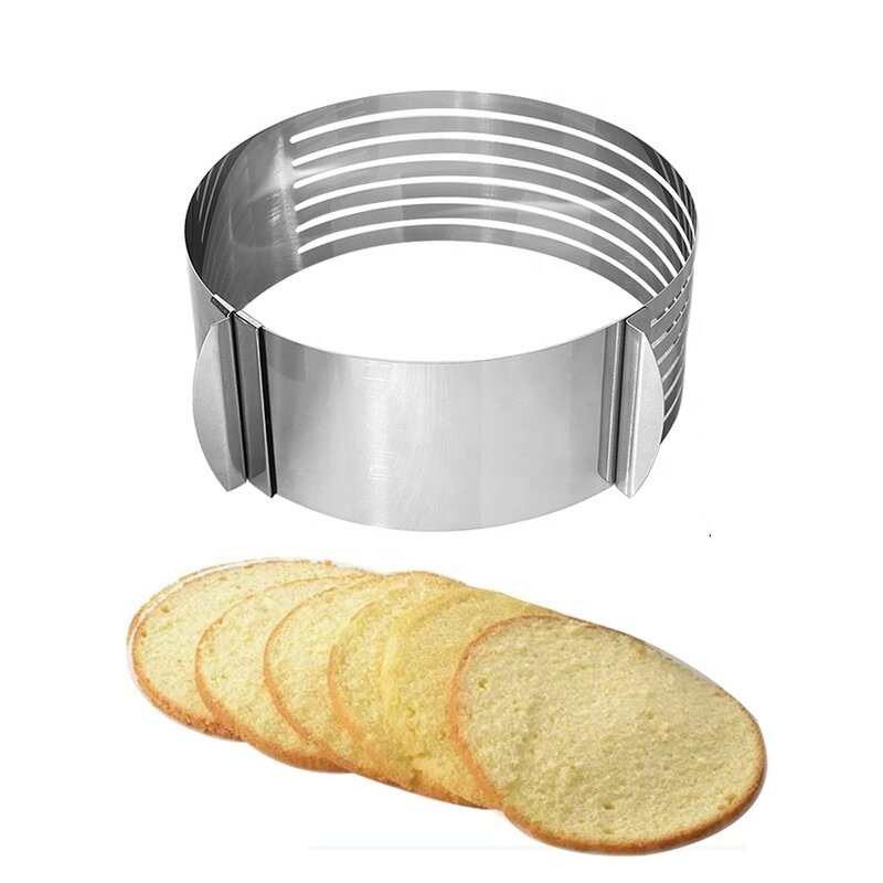 Cake Mold Factory - Large Stainless Steel Layered Mousse Ring Bakery