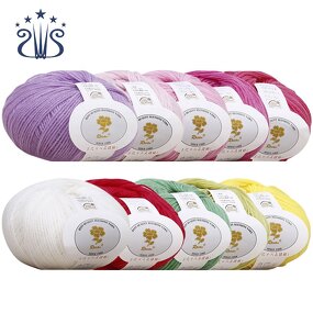 Hand Knitting Yarn Factory - Multi-color Polyester Acrylic Sweater Yarn