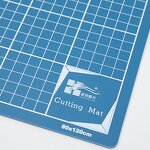 Cutting Mat Factory - 80x120cm Non Slip Self Healing Blue PVC Mat