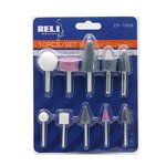 Mounted Stone Set Factory - Top Selling 10Pcs Grinding Cone Head Set