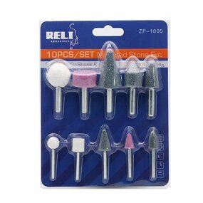 Mounted Stone Set Factory - Top Selling 10Pcs Grinding Cone Head Set