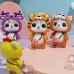 Needle Felting Kit Factory - Hot Popular Lovely Tiger Felt Craft Kit