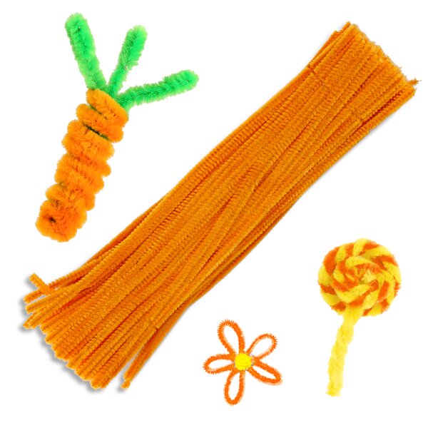 Pipe Cleaners Factory - DIY Arts Crafts Set Gold Chenille Stems