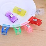 Sewing Clips Factory - 50pcs Wonder Clips Colorful Plastic Fabric Clips