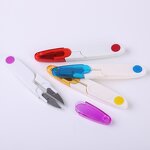 Cross Stitch Scissors Factory - Transparent Cover V Shape Yarn Cutter