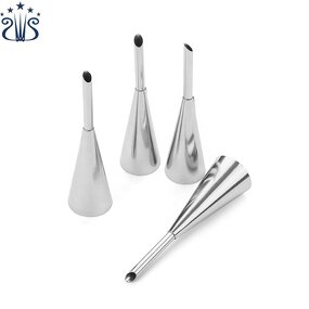 Cream Puff Nozzle Factory - Long Shape Decorating Mouth Baking Tool