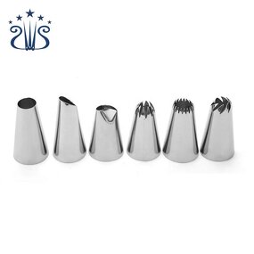 Cake Decorating Tip Factory - Cream Muzzle 6 Head Baking Mold Tool