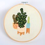 Embroidery Kit Factory - Wholesale Beautiful Plant DIY Handmade Kit