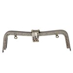 Purse Frame Factory - Exquisite Square Metal Clasp Lock Coin Frame