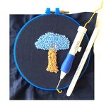 Punch Needle Factory - SKC Plastic Embroidery Pen Russian Punch Needle